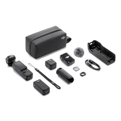 20. DJI Osmo Pocket 3 Creator Combo-Kamera mit Stabilisator, 4K Ultra HD, 9,4 MP, Schwarz
