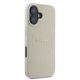 4. Guess Grained Ring MagSafe-Hülle für iPhone 16 – Beige