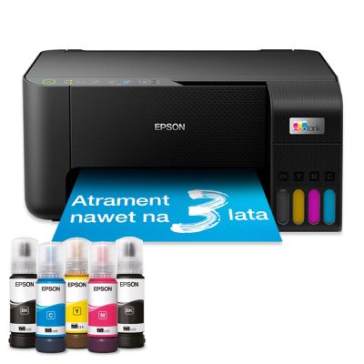 3. Epson EcoTank L3270 WiFi Schwarzer Multifunktionsdrucker
