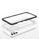 5. Klare 3in1 Hülle für Samsung Galaxy A72 4G Frame Gel Cover Schwarz