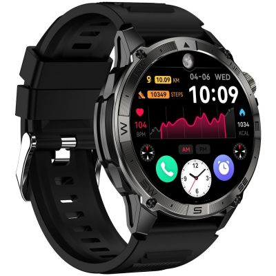 9. Smartwatch Gravity Schwarzes Armband + Armband GT46-1