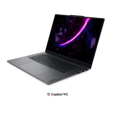 13. Lenovo Yoga Pro 9i Aura Edition 16IPH11 Ultra 7 356H 16" 2.8K OLED 500 nits glänzend 32 GB LPDDR5X-7467 SSD 512 GB GeForce RTX 5050 8 GB Wi-Fi 7 + BT Kamera 5,0 MP + IR 92,5 Wh W11 Pro Thunder Grey
