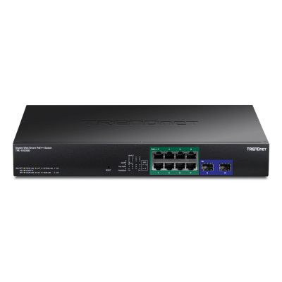 2. TRENDnet 10-Port Gigabit Smart PoE++ Internet-Switch