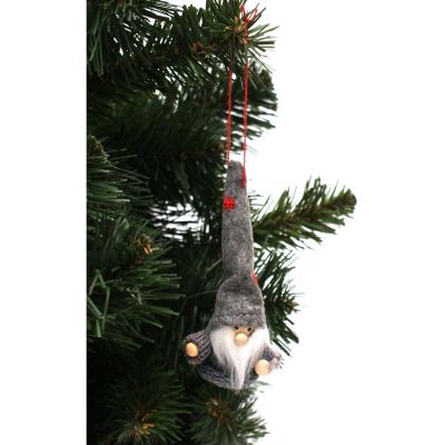 8. Anhänger „Grey Lephobe Bauble“, 11 cm