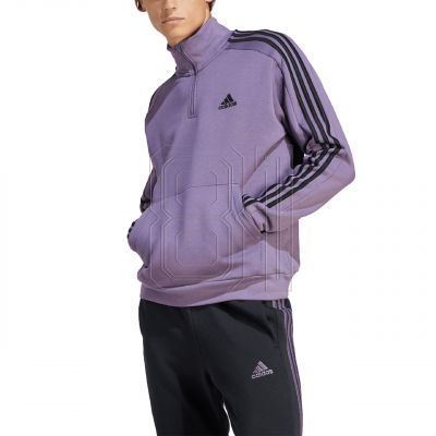 4. adidas Essentials Fleece 3-Streifen 1/4-Reißverschluss M Sweatshirt IJ8912
