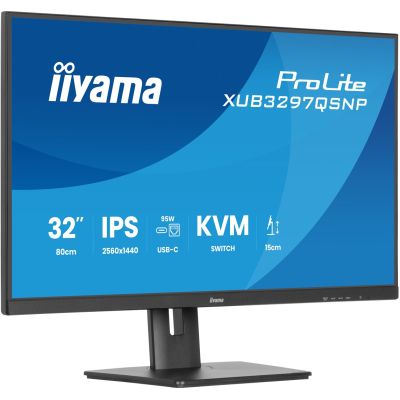 8. IIYAMA Monitor 80,0 cm (32,0") XUB3297QSNP-B1 16:9 2x HDMI+DP+USB-C