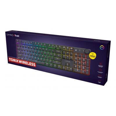 6. Trust GXT 868 TORIX WIRELESS US Gaming-Tastatur