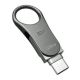 7. Pendrive Silicon Power Mobile C80 128GB Dual USB 3.1/Type-C Silber (SP128GBUC3C80V1S)