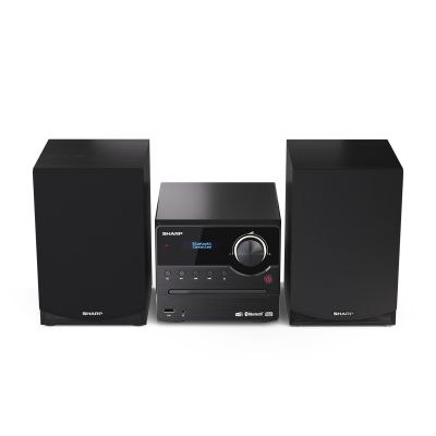 7. Sharp XL-B517D(BK) Mikro-HiFi-System, CD/FM/USB/Bluetooth v5.0, Aux-Eingang, 45 W, Schwarz | Sharp | Mikro-HiFi-System | XL-B517D(BK) | USB-Anschluss | Aux-Eingang | Bluetooth-Konnektivität | CD-Player | Schwarz | FM-Radio | Drahtlose Verbindung