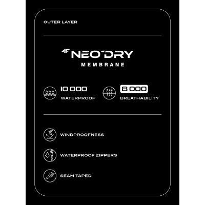 14. Damen-Trekkingjacke mit NeoDry 10K 4F Membran