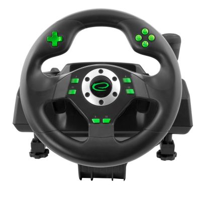 16. Esperanza Drift EGW101 Lenkrad (PC, PS3; schwarz)