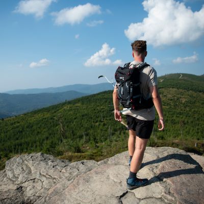 3. NC1993 NORTHLAKE SCHWARZER TOURISTENRUCKSACK 30L+10 NILS CAMP