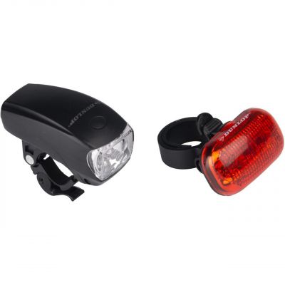5. Dunlop LED-Fahrradlicht-Set 416793