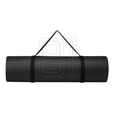 4. 10 mm Fitness Gaiam mat with strap