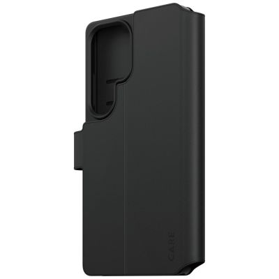 3. CARE by PanzerGlass Feature Wallet Kickstand Case für Samsung Galaxy S25 Ultra - Schwarz