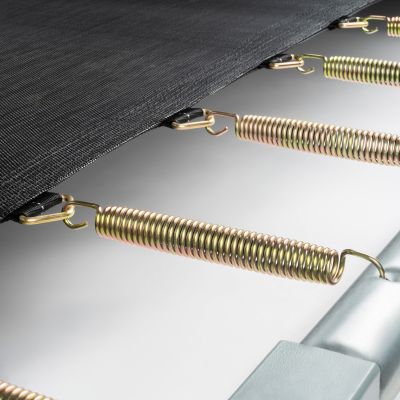 4. VIRTUFIT Gartentrampolin zum Selbstaufbau, 244 x 366 cm, mit Netz