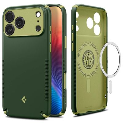 Spigen Nano Pop MagSafe Hülle für iPhone 18 Pro Max / 17 Pro Max – Grün