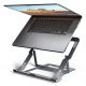 Axagon STND-LAG Laptop-Ständer, höhenverstellbar, faltbar, Aluminium Notebook- und Tablet-Ständer Grau 43,9 cm (17,3")