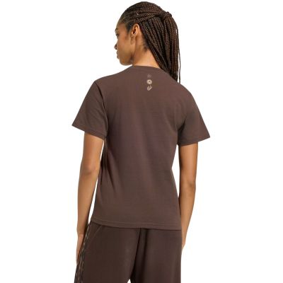 3. adidas Damen-T-Shirt mit Tiermotiv, Braun KT2676