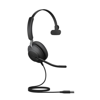 Jabra Evolve2 40 UC Mono Kabelgebundene On-Ear-Kopfhörer