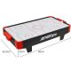 6. Tischspiel Airhockey 60x32,5x14cm Schwarz Enero Pro