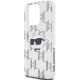 6. Karl Lagerfeld IML Choupette Head & Monogram Hülle für iPhone 15 Pro – transparent