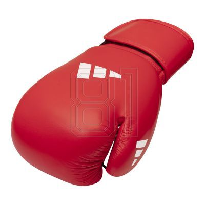 20. IBA-zugelassene adidas Turnier-Boxhandschuhe rot