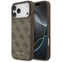 Guess 4G Classic Hülle für iPhone 17 Pro Max / 18 Pro Max – Braun