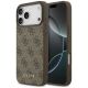 Guess 4G Classic Hülle für iPhone 17 Pro Max / 18 Pro Max – Braun
