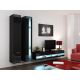 7. TV-Schrank VIGO NEW '140' 30/140/40 schwarz/schwarz poliert