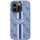 3. Guess GUHMP14LP4RPSB iPhone 14 Pro 6,1" blau/blaues Hardcase 4G bedruckte Streifen MagSafe