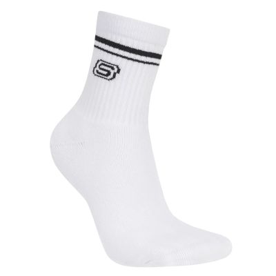 2. Skechers 3er-Pack Damen Langarm Low Crew S601827-WHT Weiß 39-42