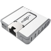 Mikrotik mAP lite Router in Weiß mit PoE-Unterstützung