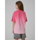 2. Locker geschnittenes Mädchen-T-Shirt mit Aufdruck 4F 4FJRSS26TTSHF4186-90A
