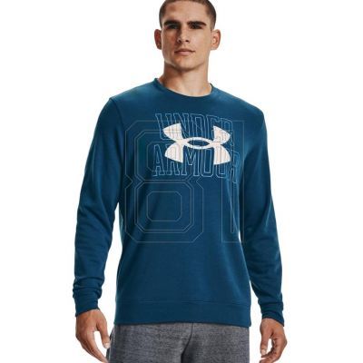 4. Under Armour UA Rival Terry Logo Crew M 1370391 458 Sweatshirt