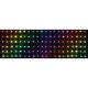 14. Weihnachtsbaumbeleuchtung, Lichtvorhang für den Außenbereich/Innenbereich, 120 LEDs, 300 x 60 cm, mit Fernbedienung, RGB-Farben