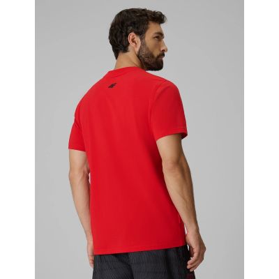 2. Herren-T-Shirt mit Aufdruck, regulär, Größe 4F 4FRSS26TTSHM4039-62S