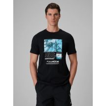 Herren-T-Shirt mit Aufdruck, regulär, Größe 4F 4FRSS26TTSHM4321-20S