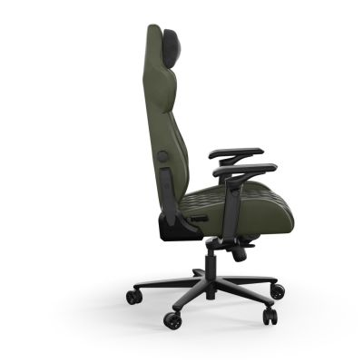 4. Corsair TC500 LUXE Gaming-Stuhl mit gepolsterter Sitzfläche, Grün
