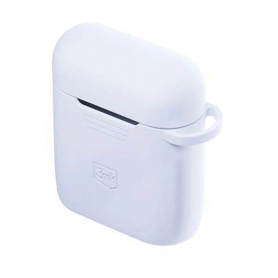 9. 3mk Silikon-AirPods-Hülle für AirPods 2 – weiß