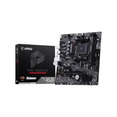 MSI A520M-S (A520, AM4, mATX, DDR4)