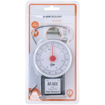6. DUNLOP TOURISTENWAAGE MIT MESSGRÖSSE MAX 32 KG