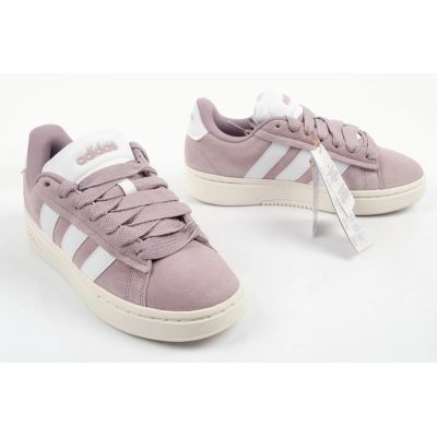 7. Adidas Damen-Sportschuhe Grand Court Alpha 00s Sneaker aus Leder