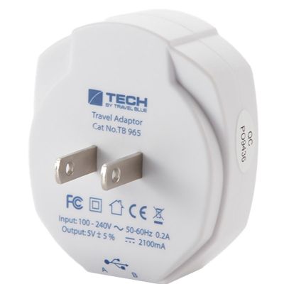 4. TRAVEL BLUE NETZLADEGERÄT 2 USB – USA