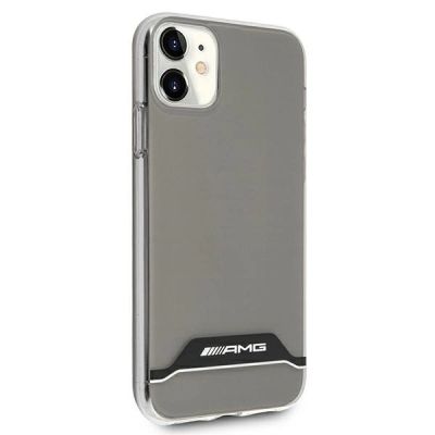 4. AMG Electroplate Black&White Hülle für iPhone 11 / XR 6.1" - Transparent