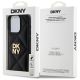 8. DKNY Quilted Stack Logo iPhone 15 Pro Max Hülle – Schwarz