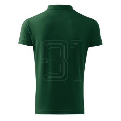 3. Malifni Cotton Heavy W Poloshirt MLI-216D3 dunkelgrün