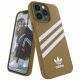Adidas OR Molded Case PU für iPhone 13 Pro Max - Beige und Gold
