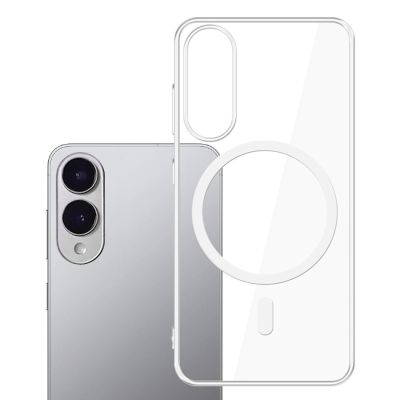 14. 3mk Clear MagCase für Samsung Galaxy S25 Edge – transparent