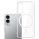 14. 3mk Clear MagCase für Samsung Galaxy S25 Edge – transparent